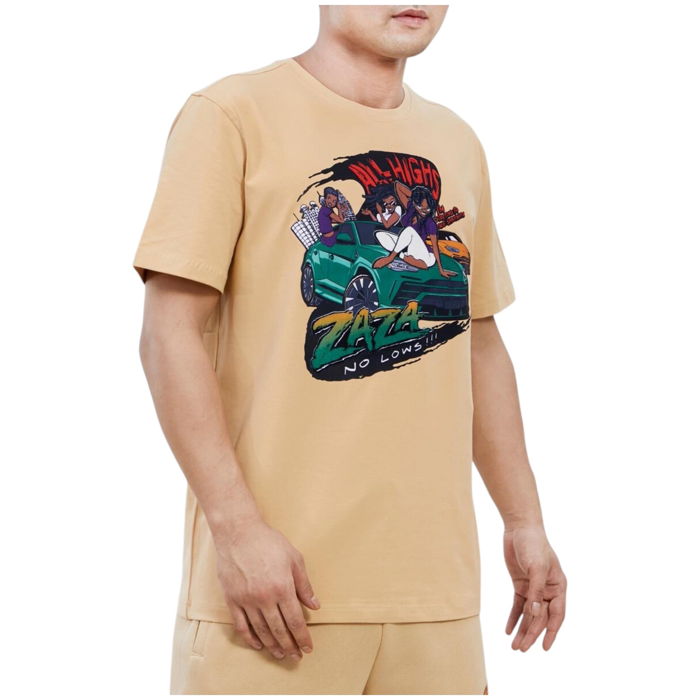 Zaza 404 Day Tee In Khaki