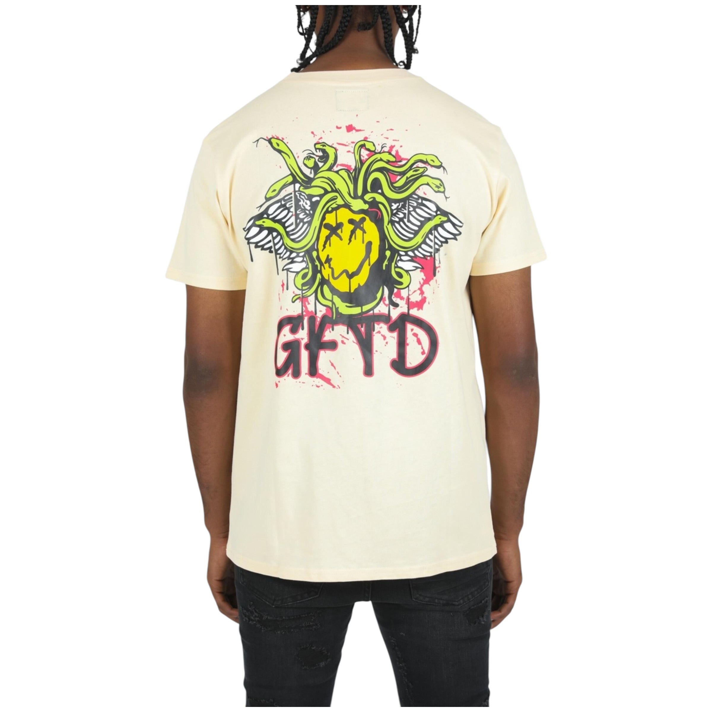 No Snakes Tee In Beige