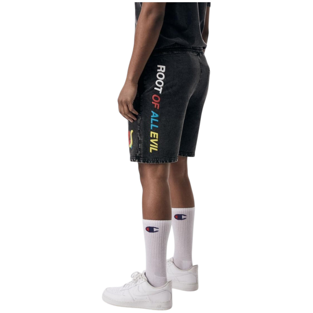 Men's Dead Homies Fleece Shorts In Black