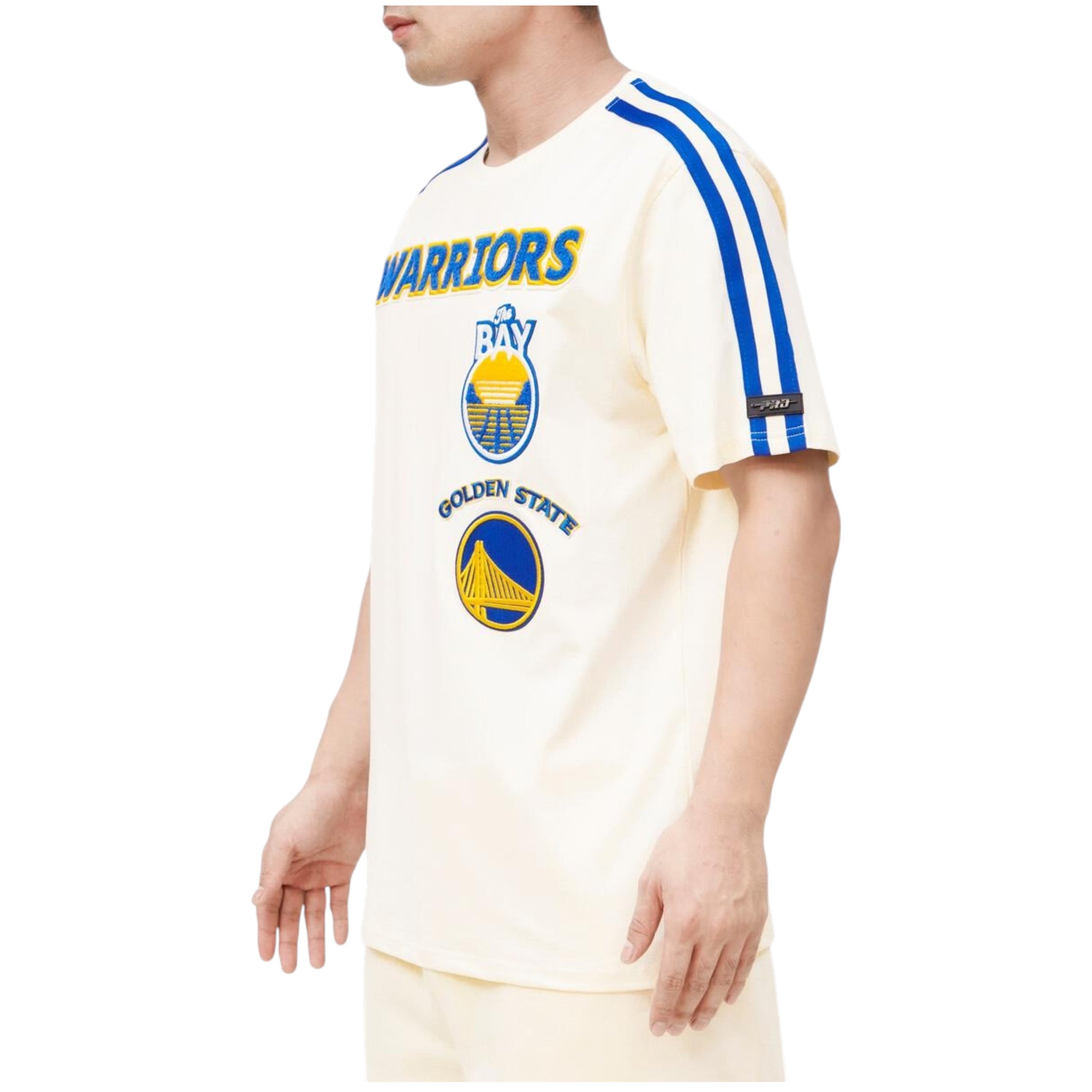 Golden State Warriors Pro Team Tee In Egg Shell