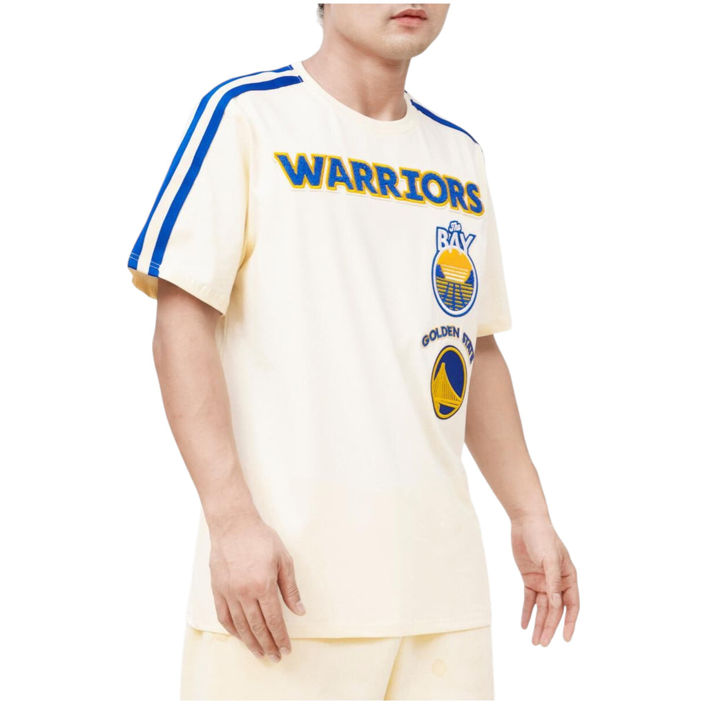Golden State Warriors Pro Team Tee In Egg Shell