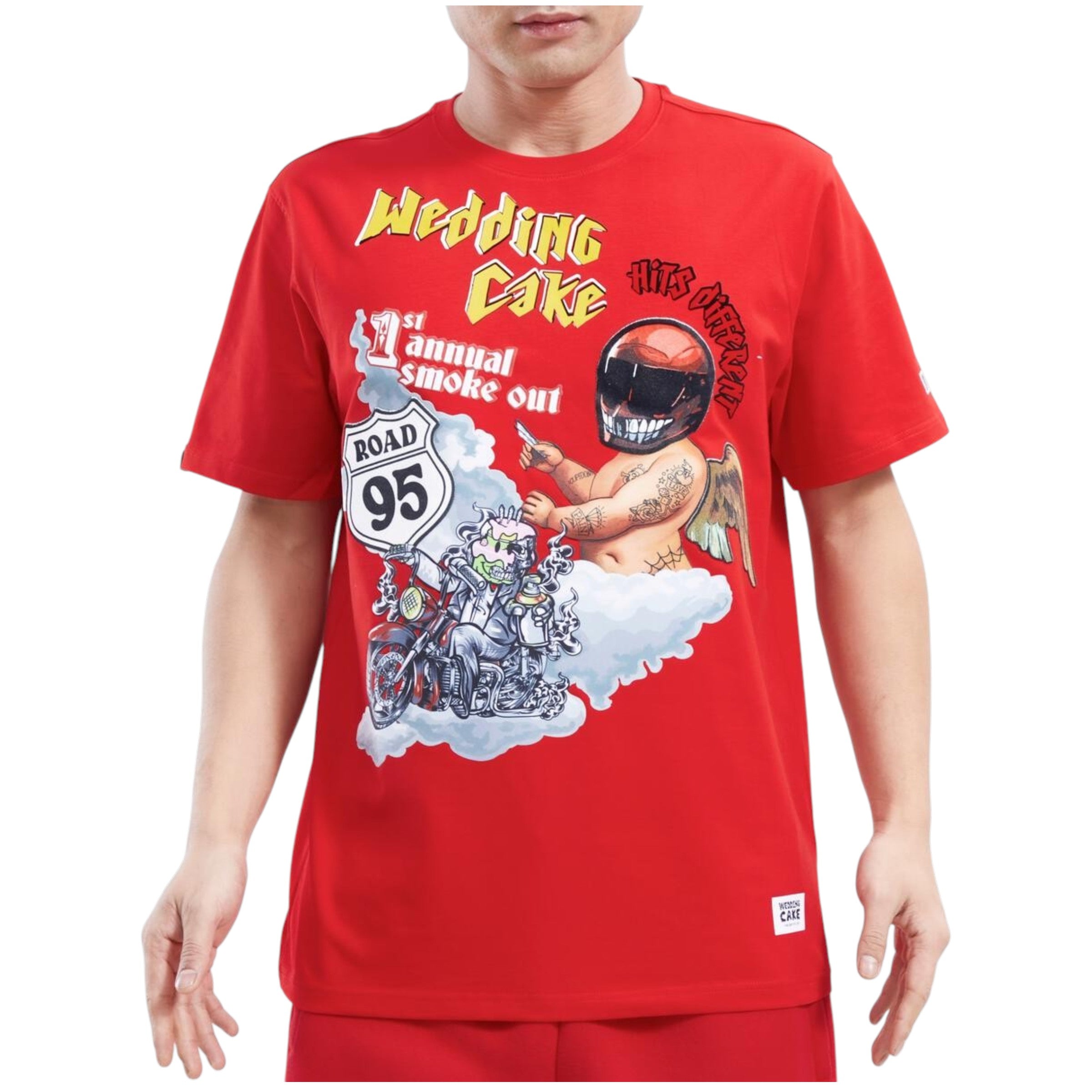 Smoke Out Tee In Red
