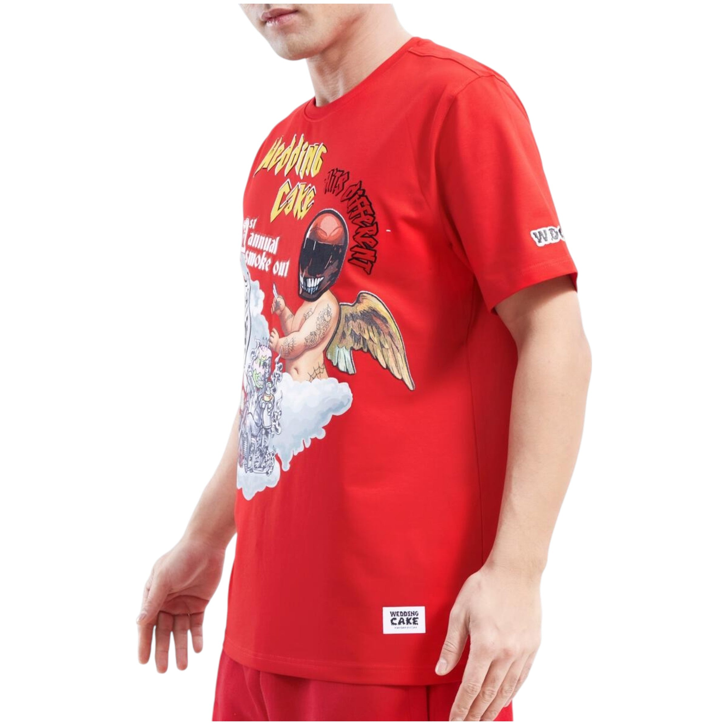 Smoke Out Tee In Red
