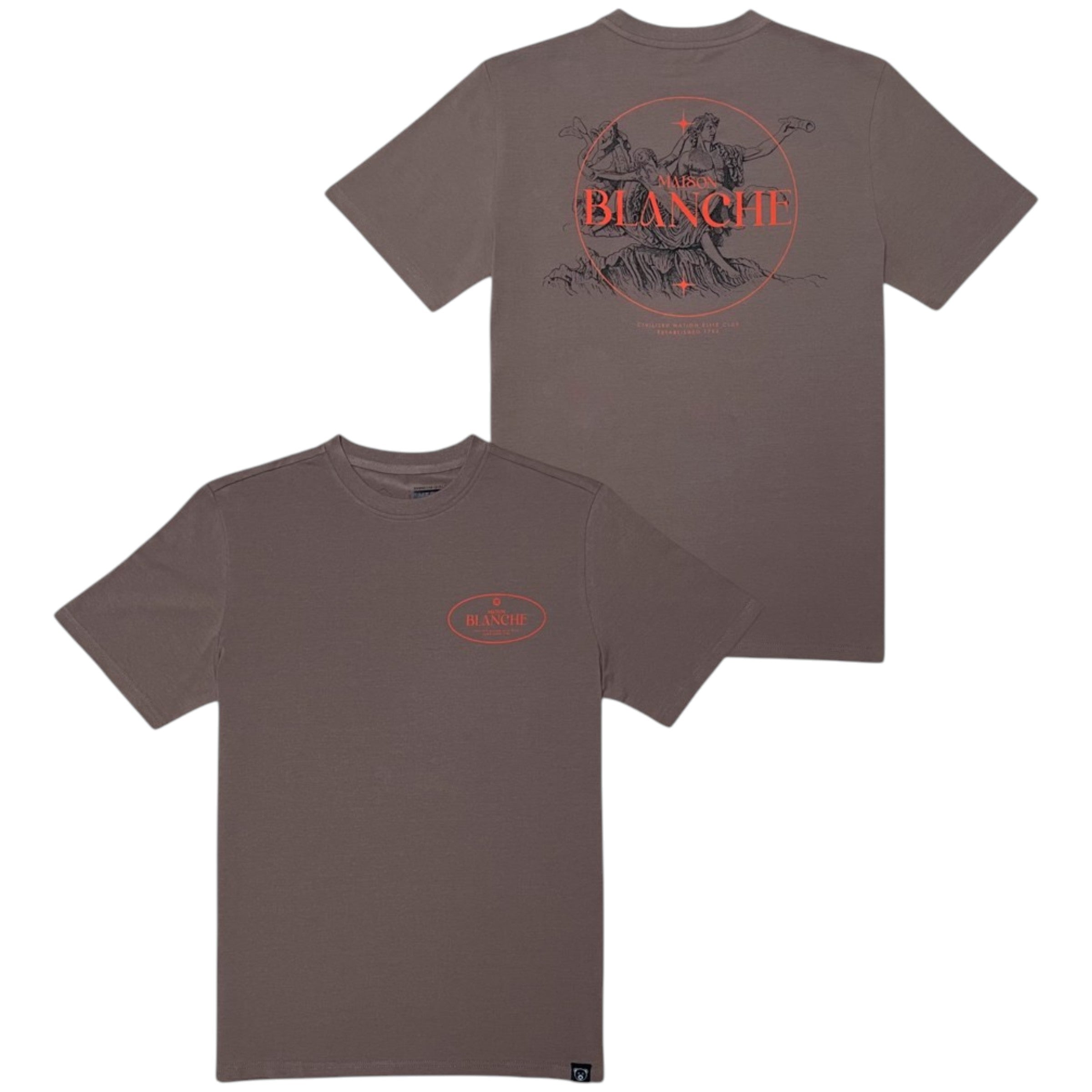 Maison Blanche Angel Tee In Hot Coco