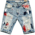 Men's Billion Dollar Boys Denim Shorts In Light Tint