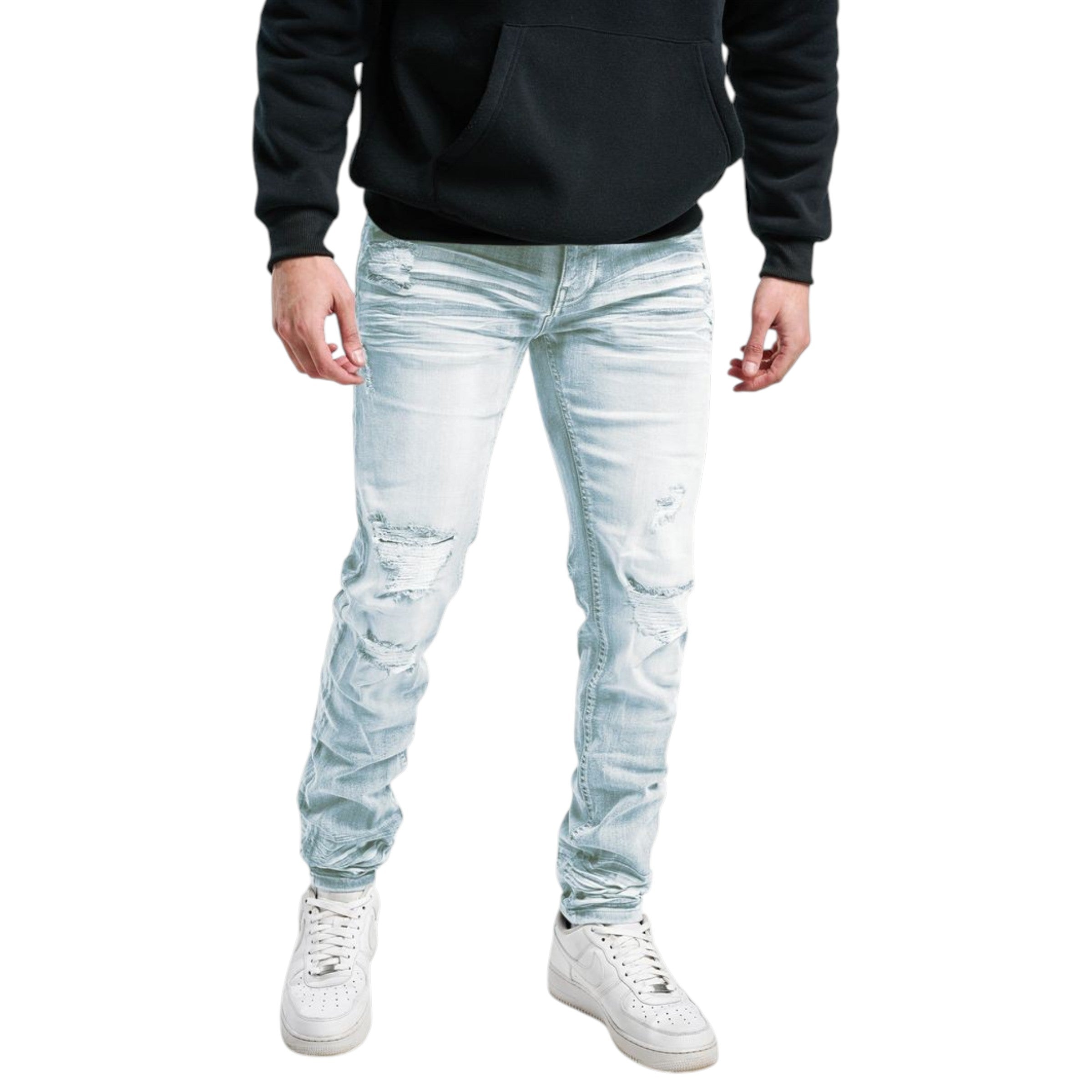 Men's Slim Fit Stretch Denim in LSB