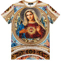 Men's Pure Heart Premium All Over Print With Rhinestones Tee