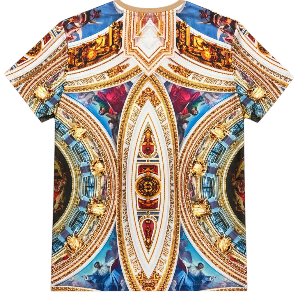 Men's Pure Heart Premium All Over Print With Rhinestones Tee