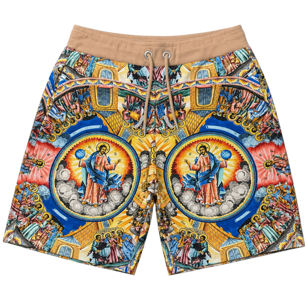 Men's Renaissance Premium All Over Print With Rhinestones Tee