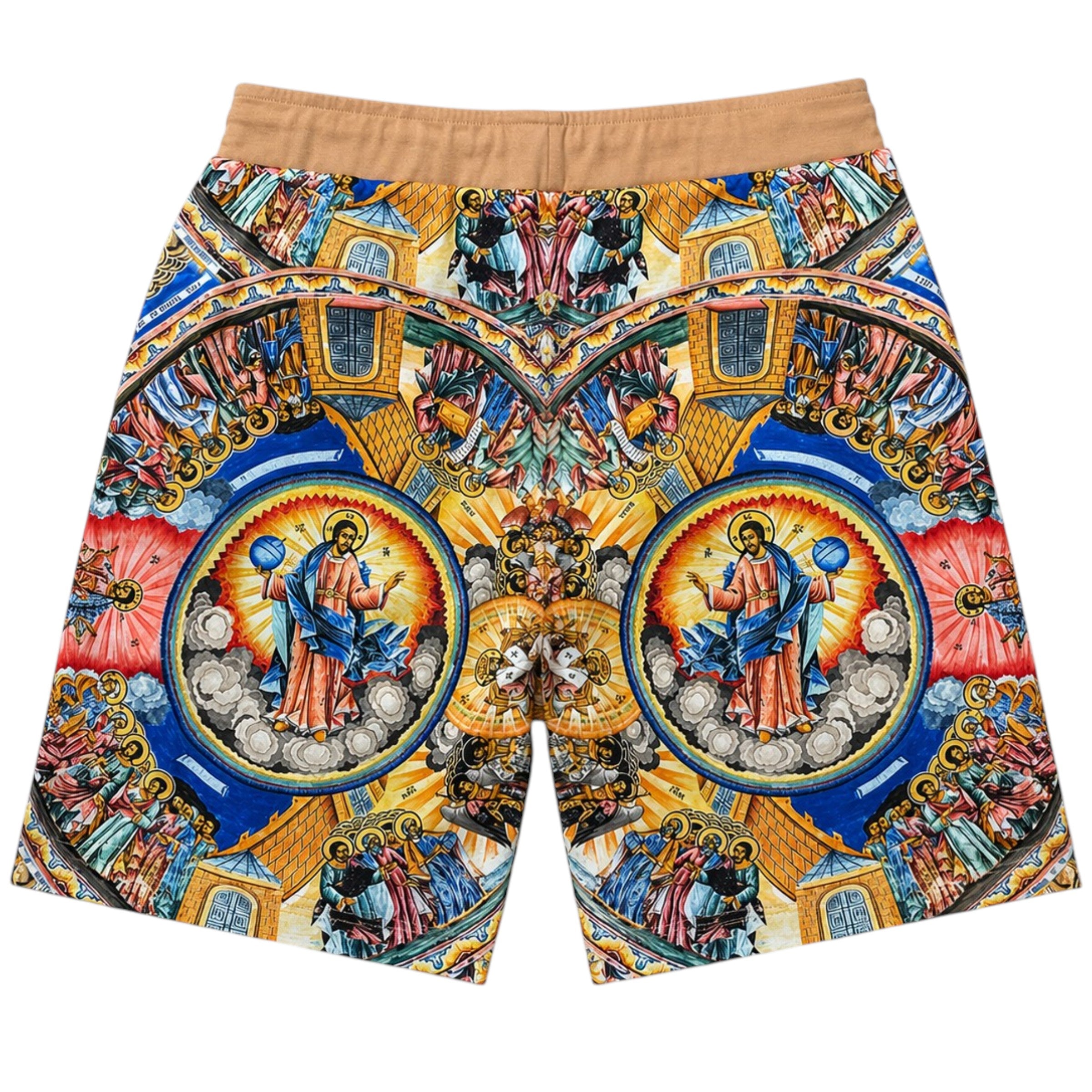 Men's Renaissance Premium All Over Print With Rhinestones Tee
