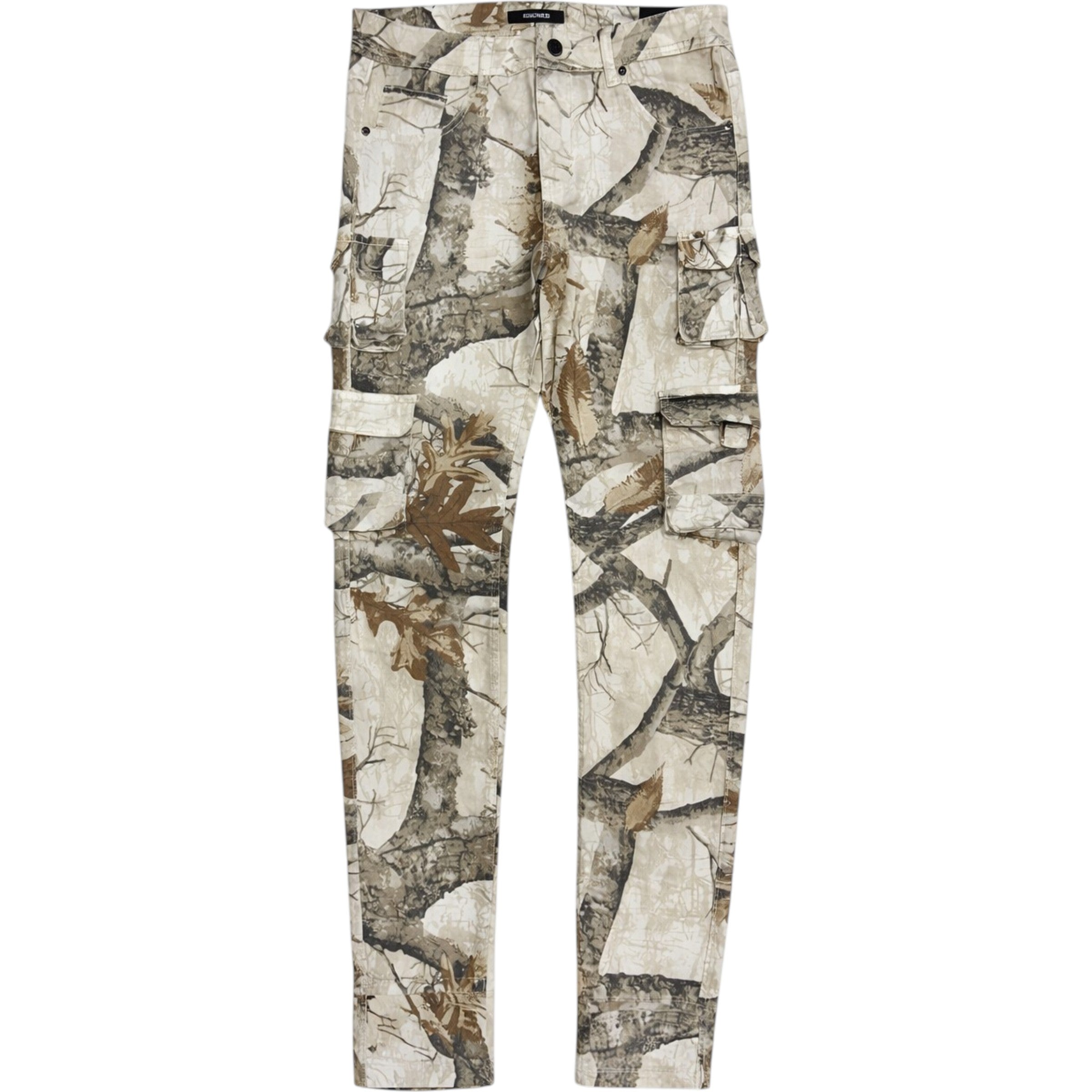 Men's Slim Fit Essential Camo Pants In Multi Camo