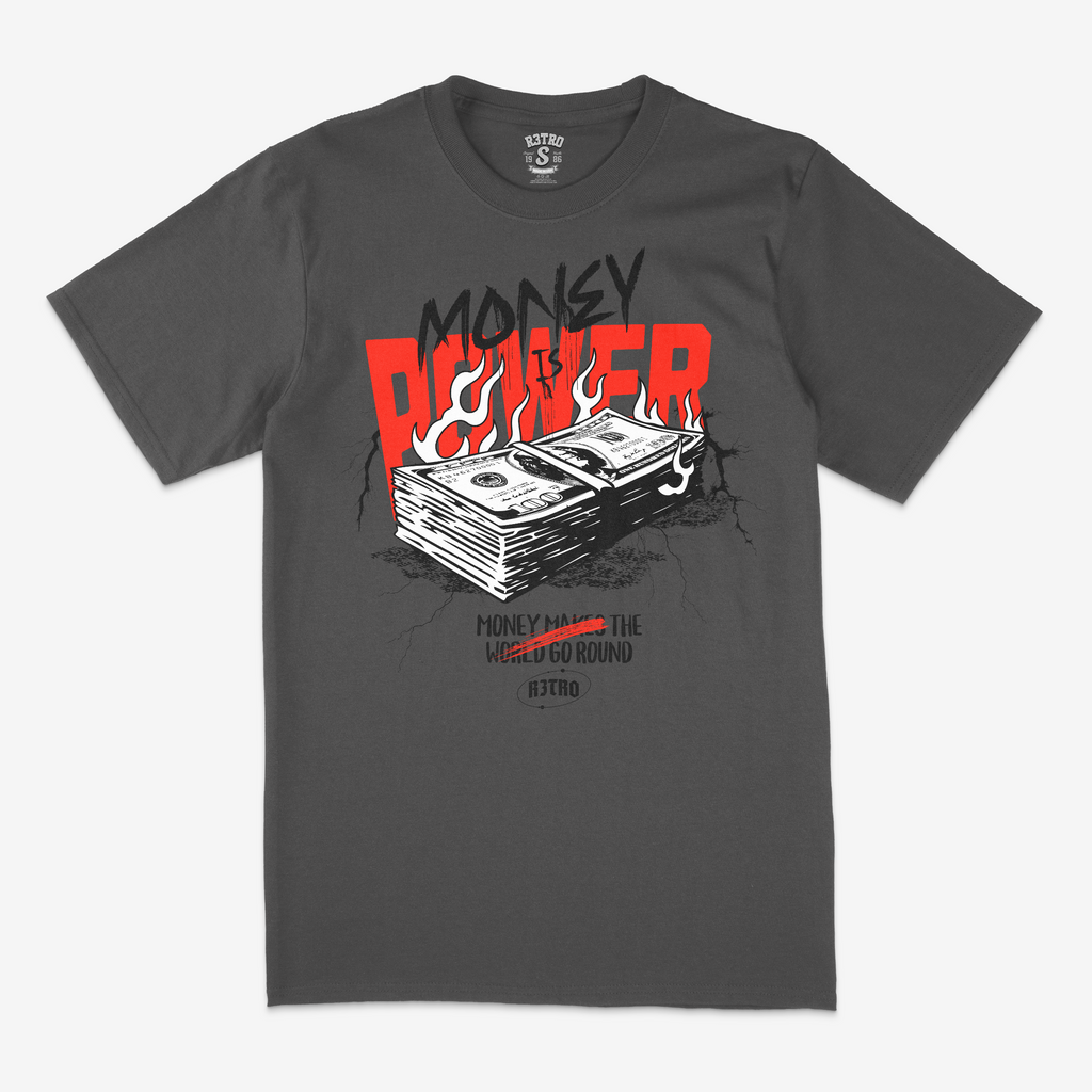 R3tro World Power Tee