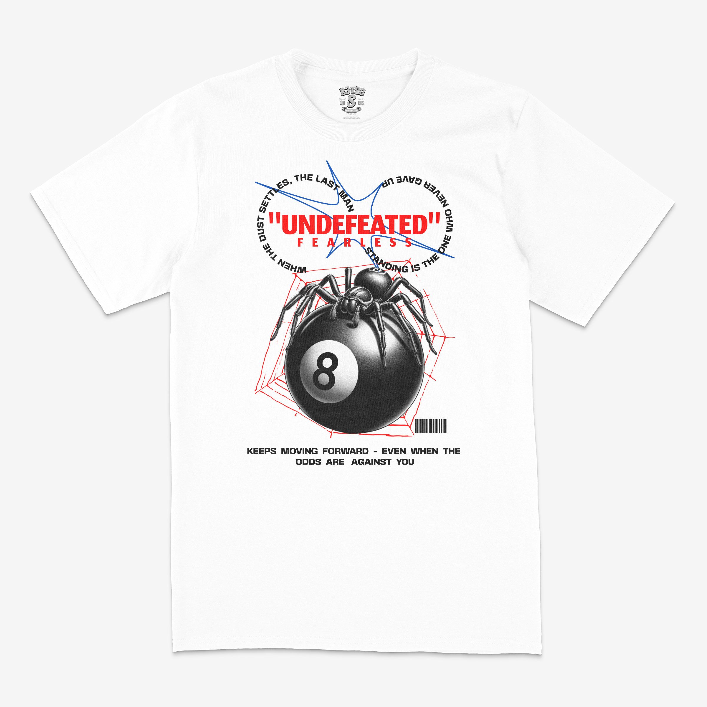 R3tro World Undefeated Tee