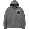 Men's Fleece Hoodie Faith Over Fear In Charcoal