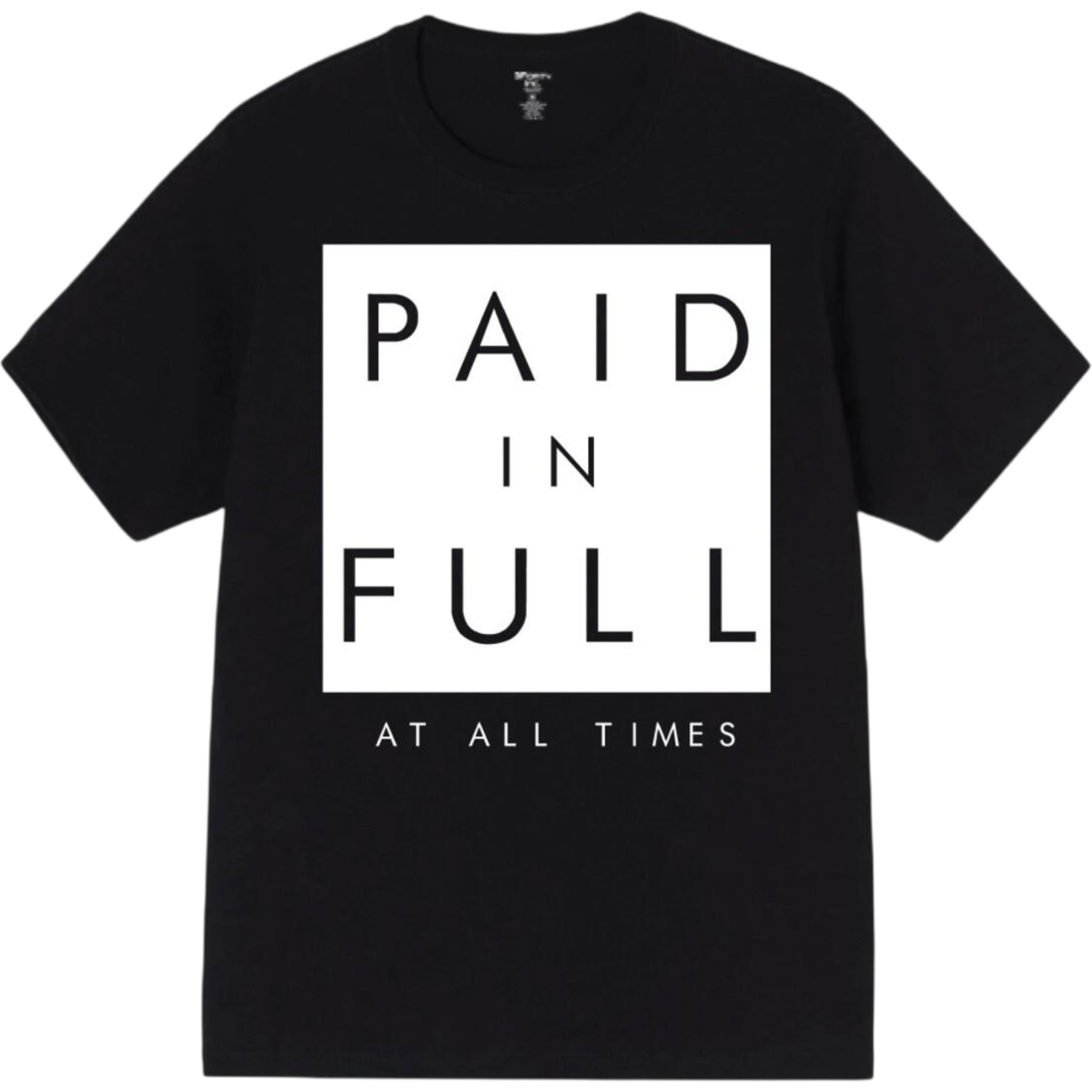Men's Original Paid In Full Tee In Black