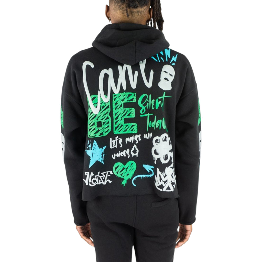 Men's Hoodie Can't Be Fleece in Black