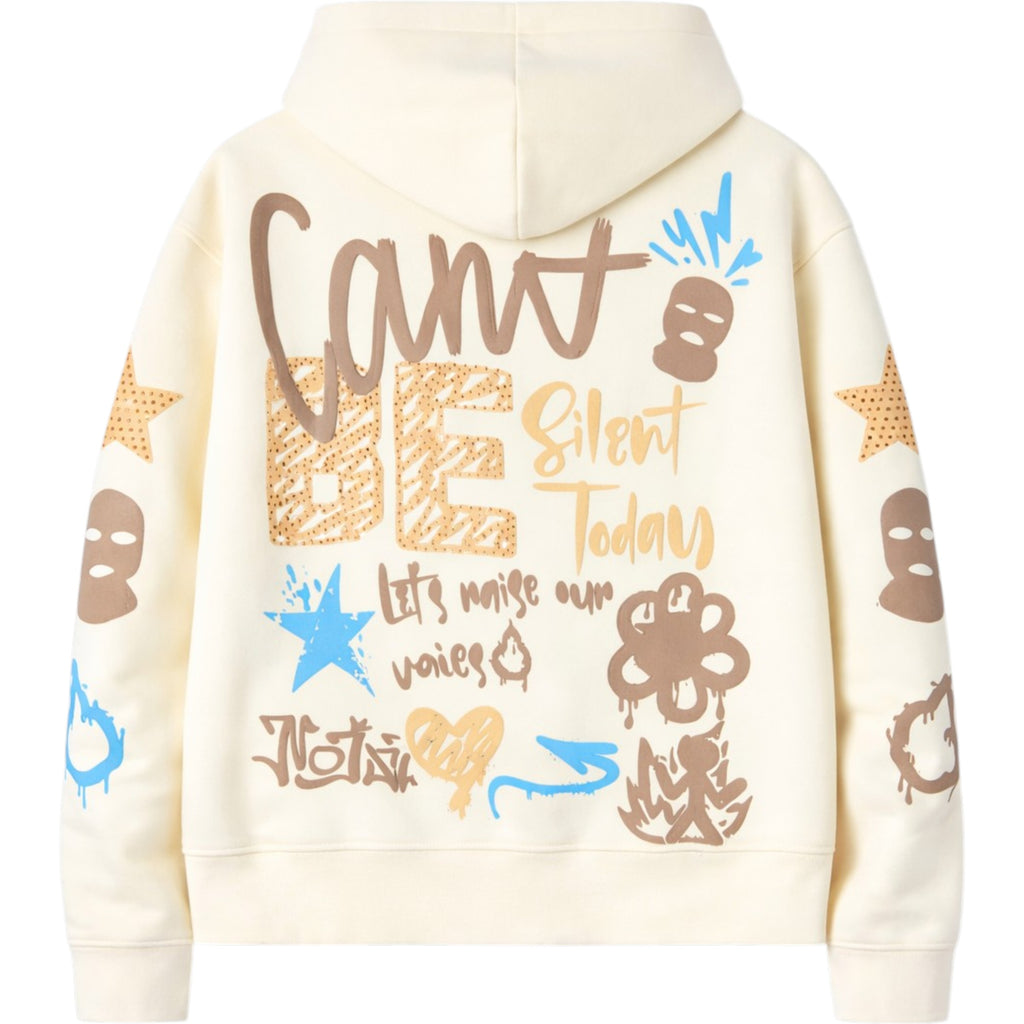 Men's Can't Be Fleece Hoodie In Cream