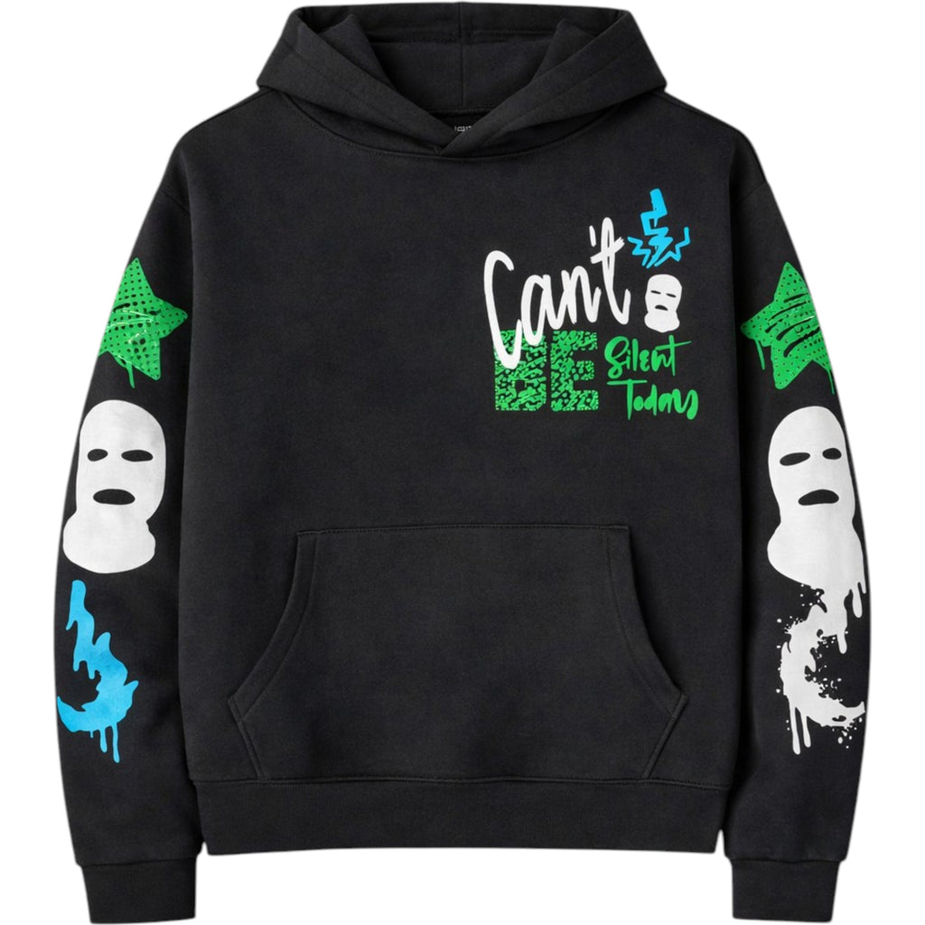 Men's Hoodie Can't Be Fleece in Black