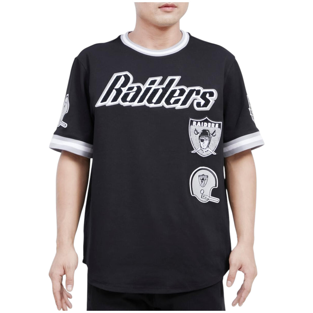 Las Vegas Raiders Retro Classic Tee In Black