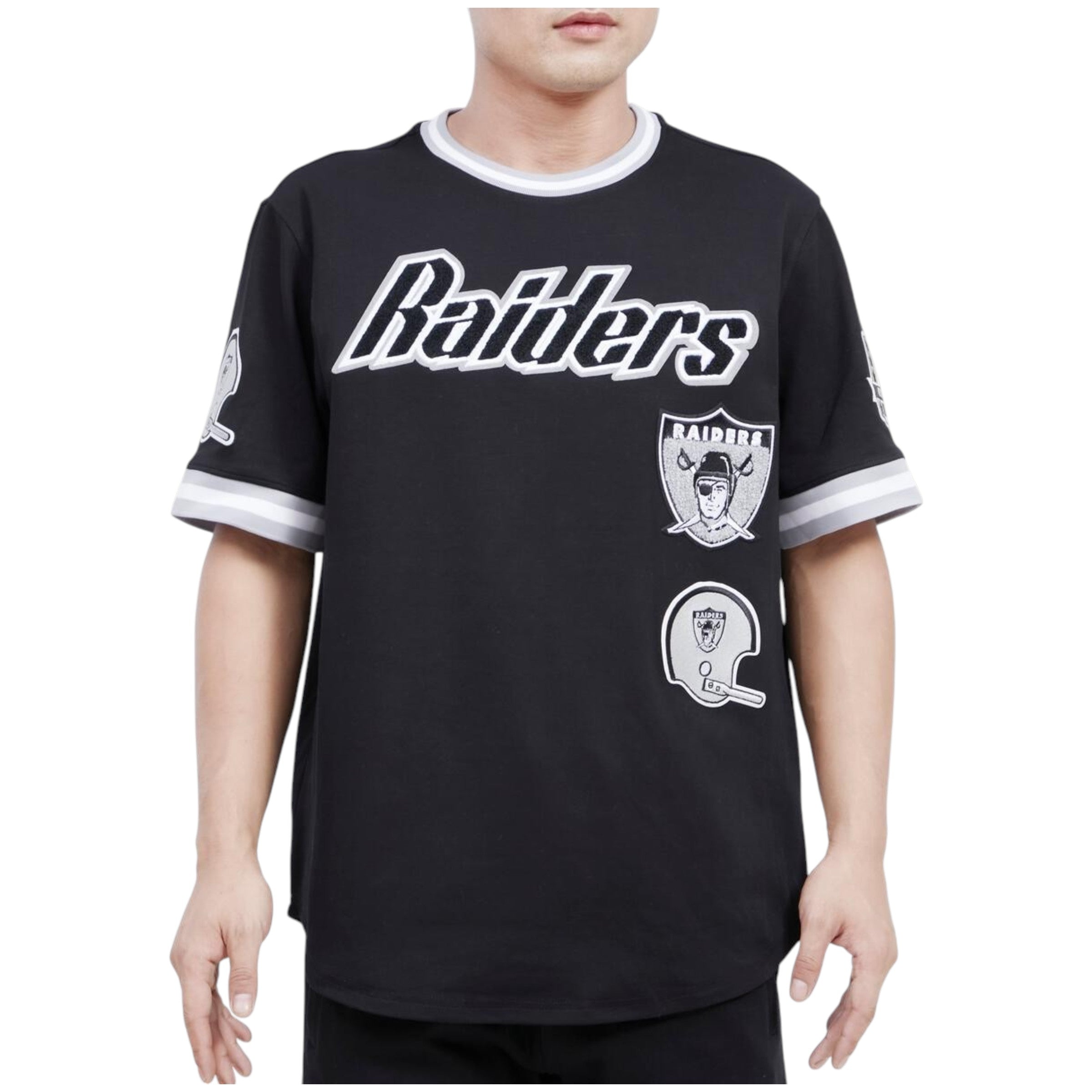 Las Vegas Raiders Retro Classic Tee In Black