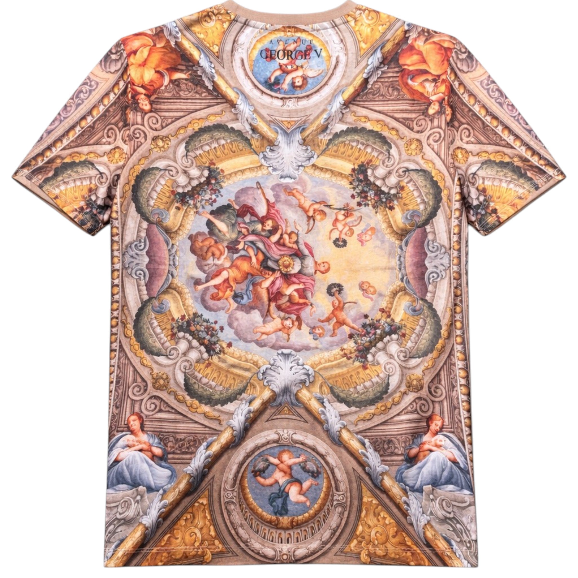 Men's Heavenly Premium All Over Print With Rhinestones Tee