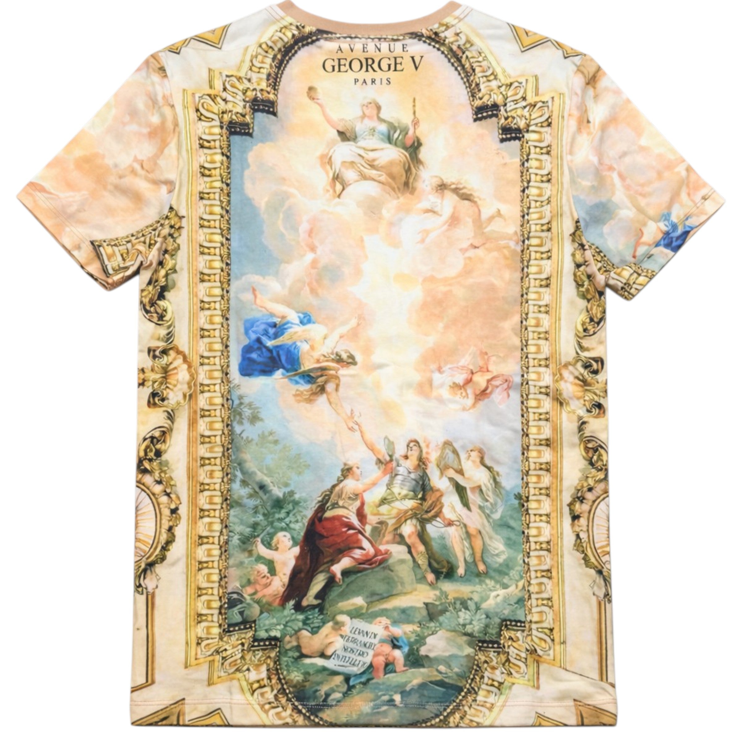 Men's Rise Above Premium All Over Print With Rhinestones Tee