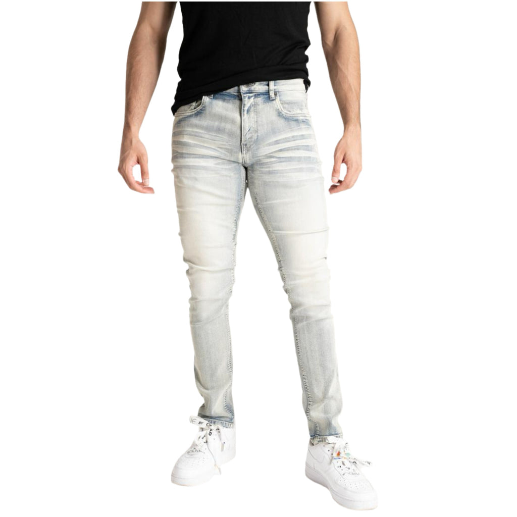 Men's Slim Fit Basic Stretch Denim In Tint