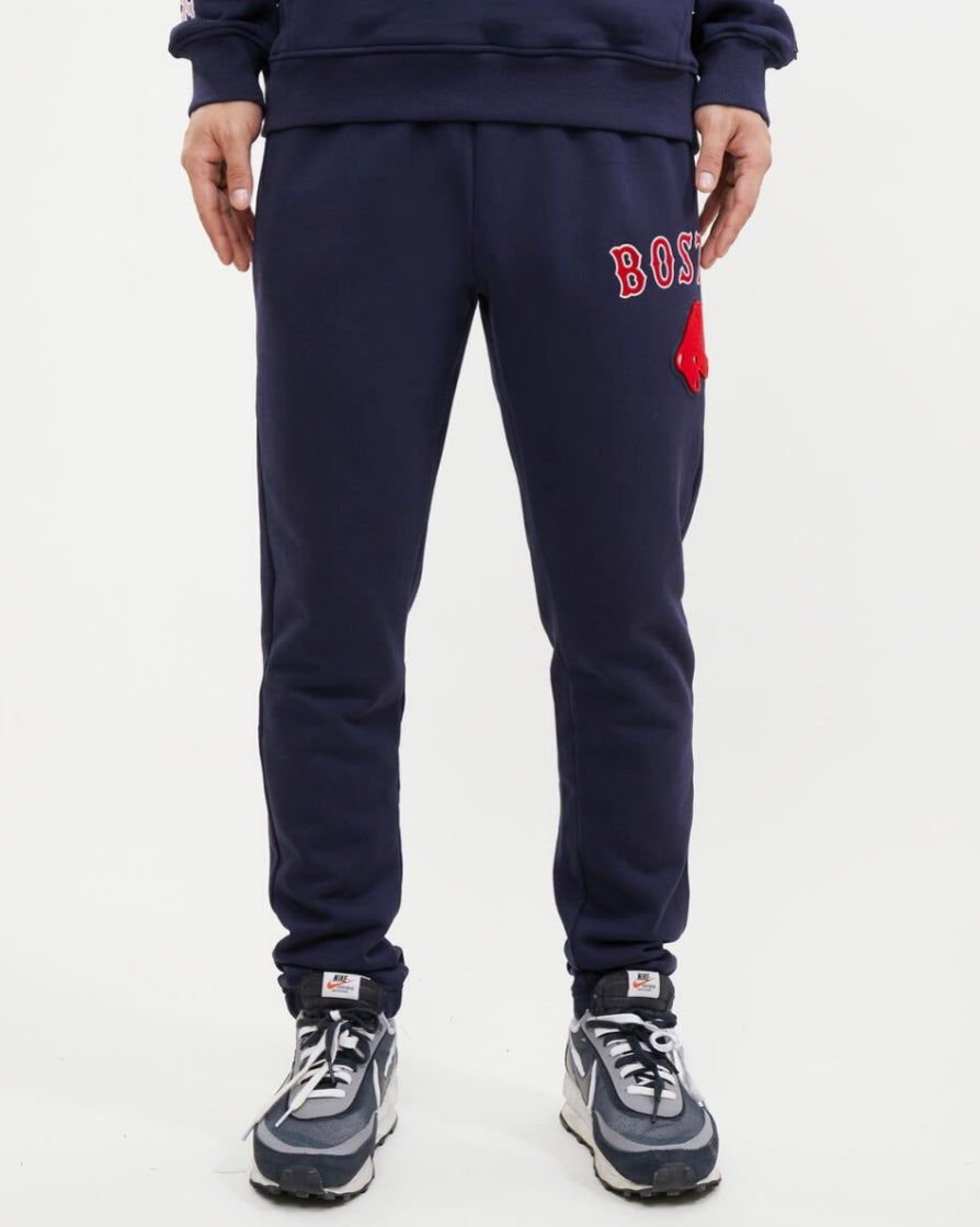 Boston Red Sox Stacked Logo men's Joggers in Navy – DubForty