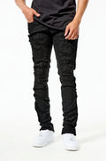 Men's Stacked Denim Pinnacle in Black