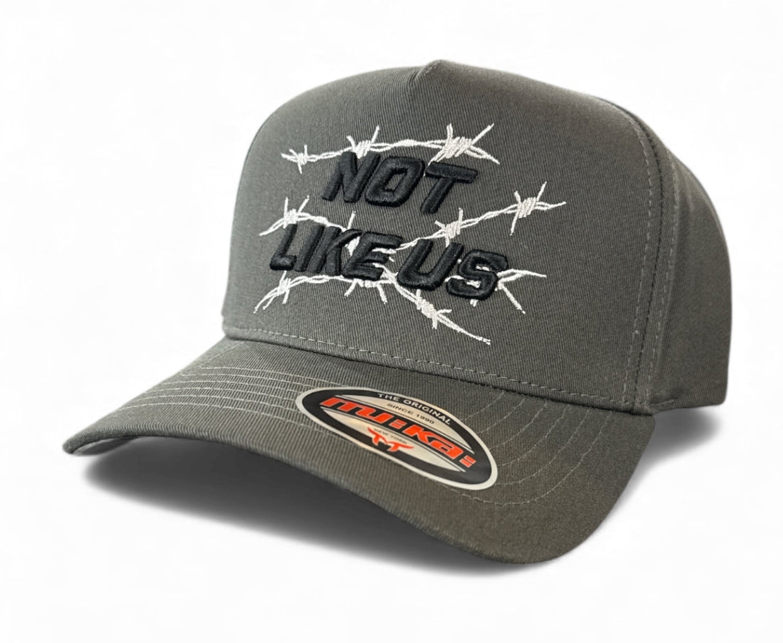 Snapback Hat Not Like Us in Dark Grey