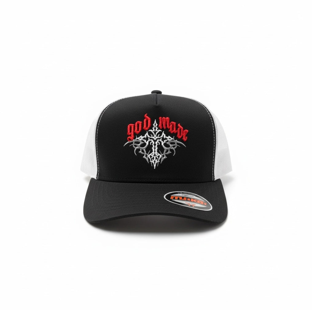 Trucker Hat Keep God Made in Black
