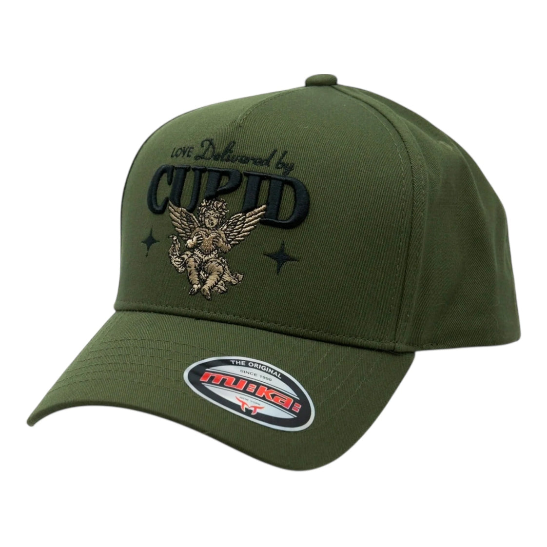 Snapback Hat Cupid in Olive