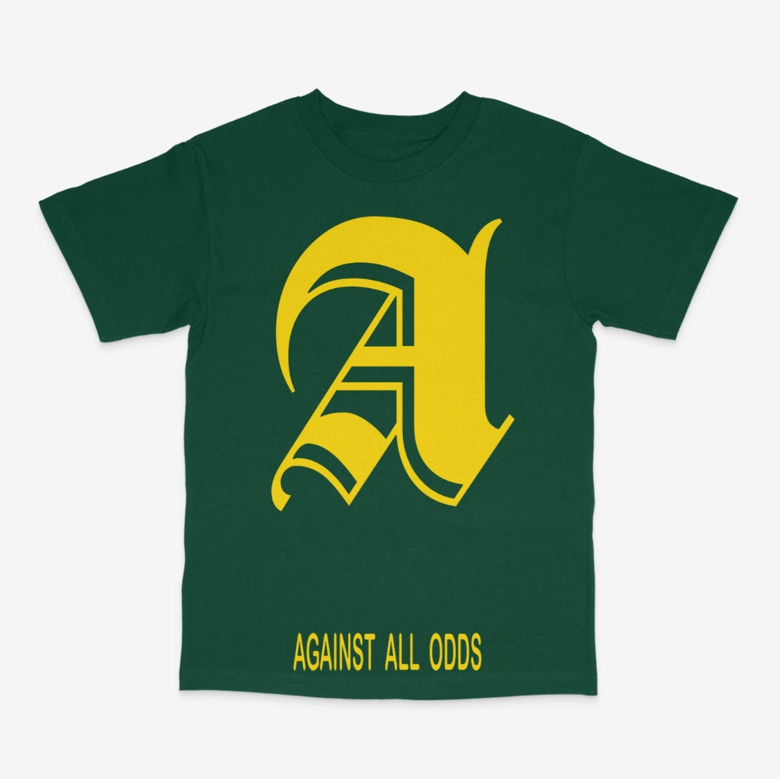 Men's Big A Tee In Forest Green