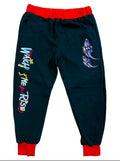 Kids Sweatpants Joggers Watch Me Rise In Navy