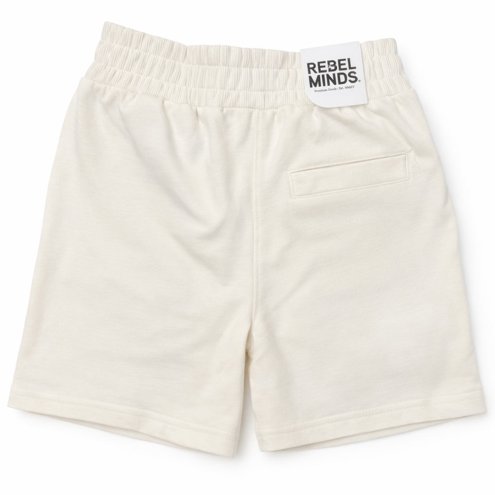 Kids Saint Shorts in Cream
