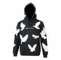 Men's Bird Gang Hoodie in Heather Black