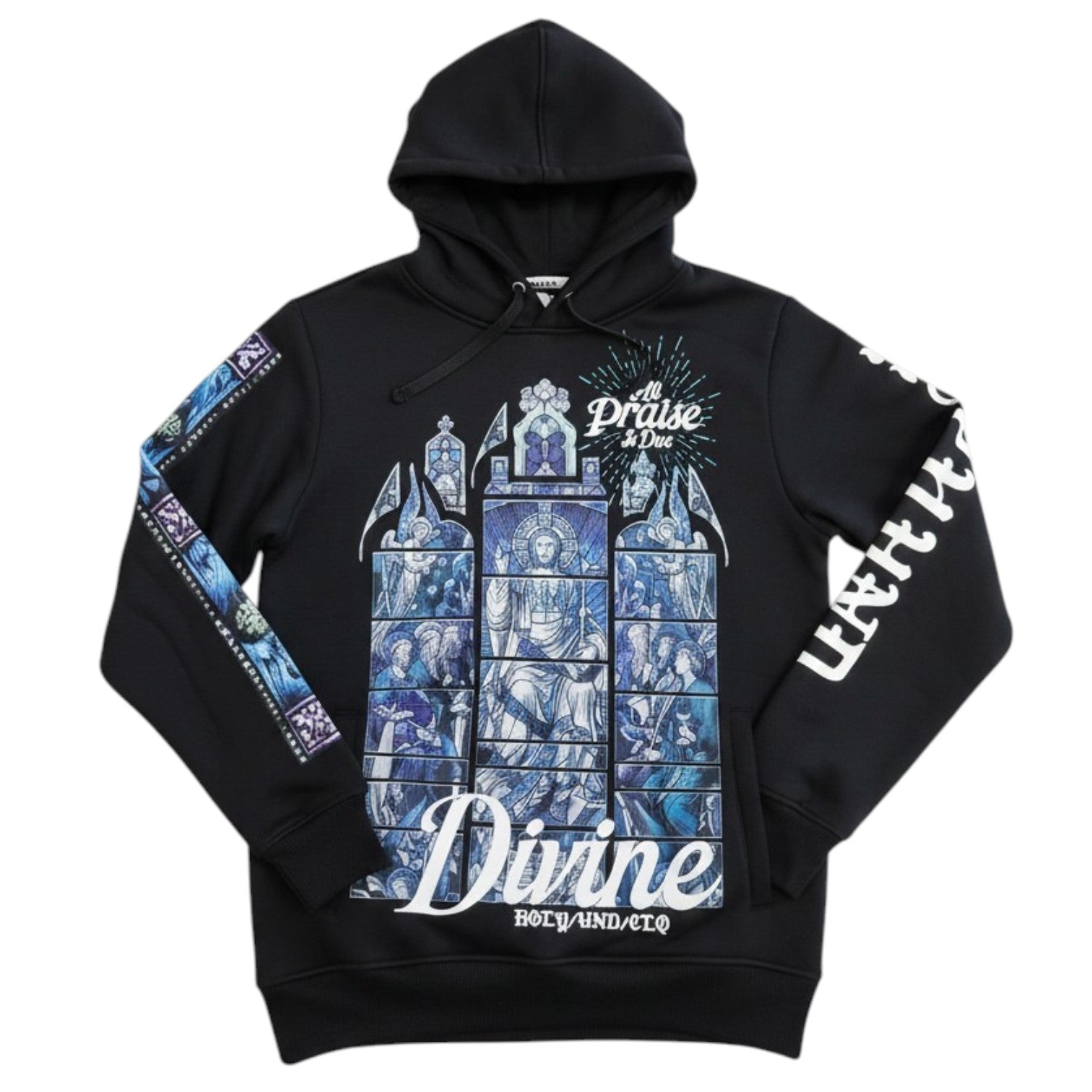 Men's All Praise Is Due Hoodie in Black