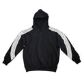 Men's 5 Stripe Hoodie in Black