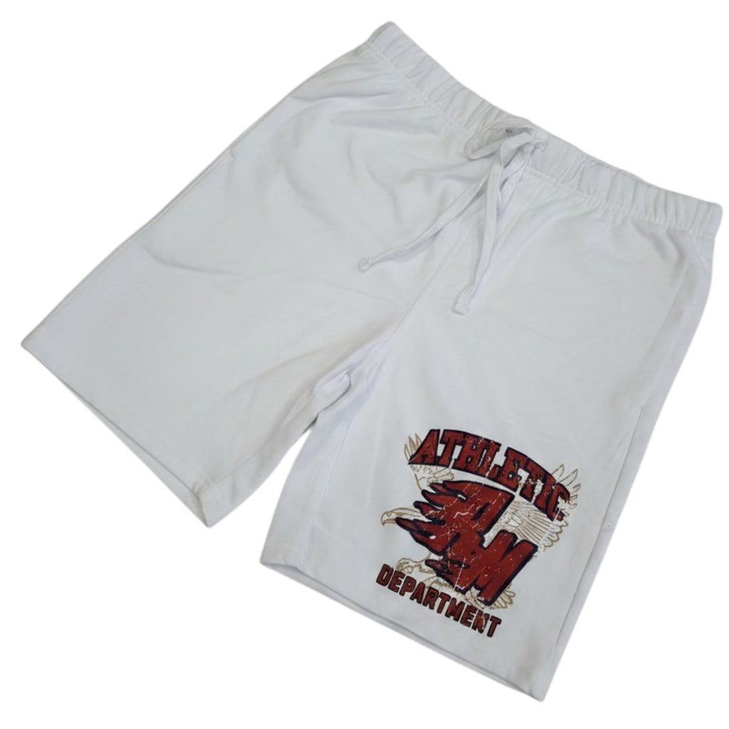 Men's Sweat Shorts Athletic Department in white