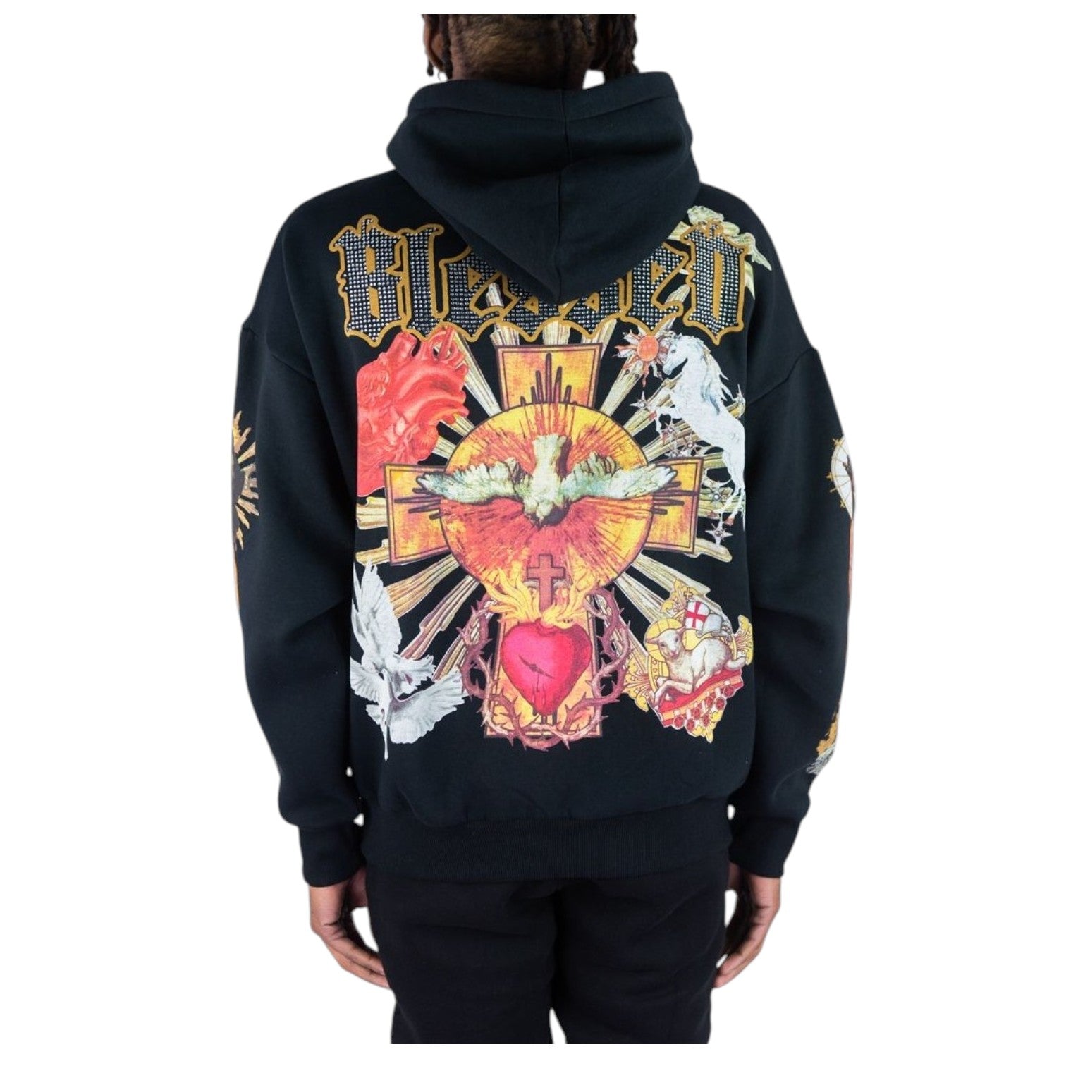 Men's Blessed Relics Hoodie in Black
