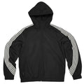 Men's Nylon Stripes Jacket in Black