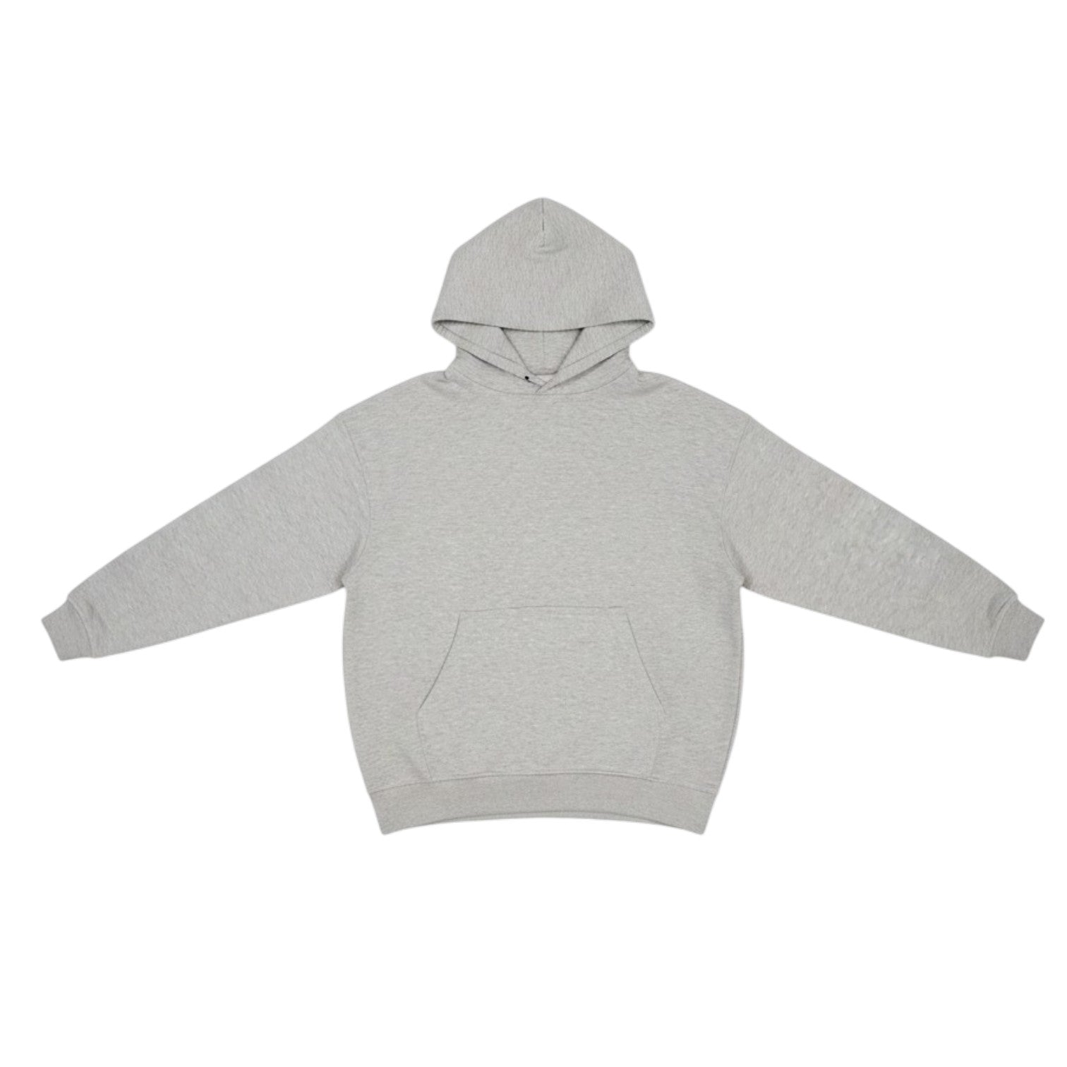 Men's Essential Plain Hoodie in Gray
