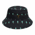 Ice Cream Bucket Hat In Black