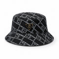 Scale Bucket Hat In Black
