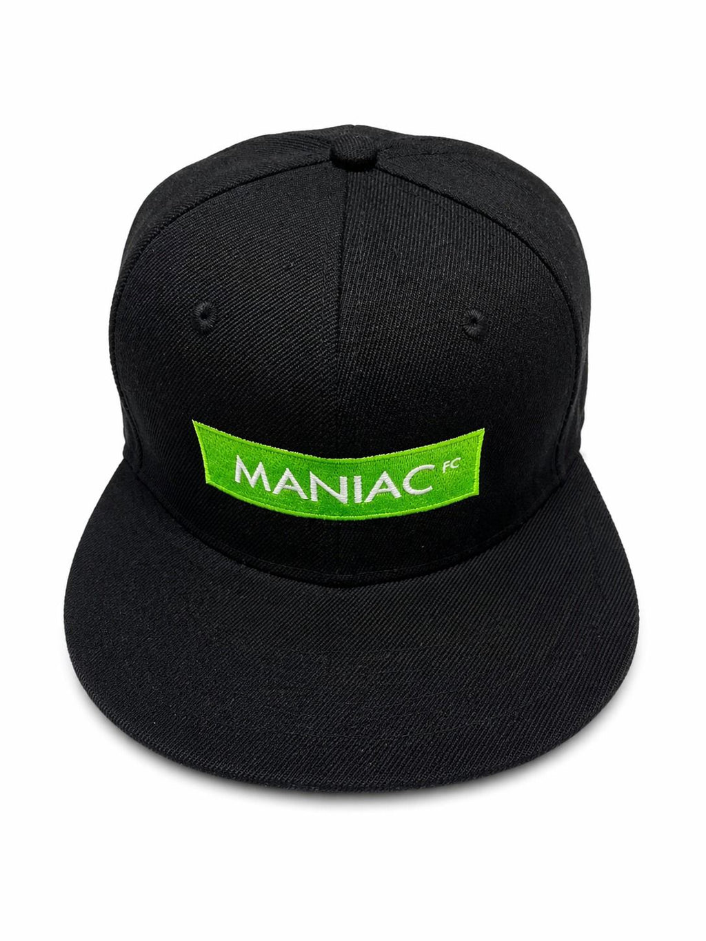 6 Panel Snap Back Hat Maniac Green Cap