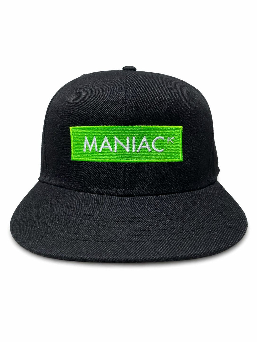 6 Panel Snap Back Hat Maniac Green Cap