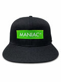 6 Panel Snap Back Hat Maniac Green Cap