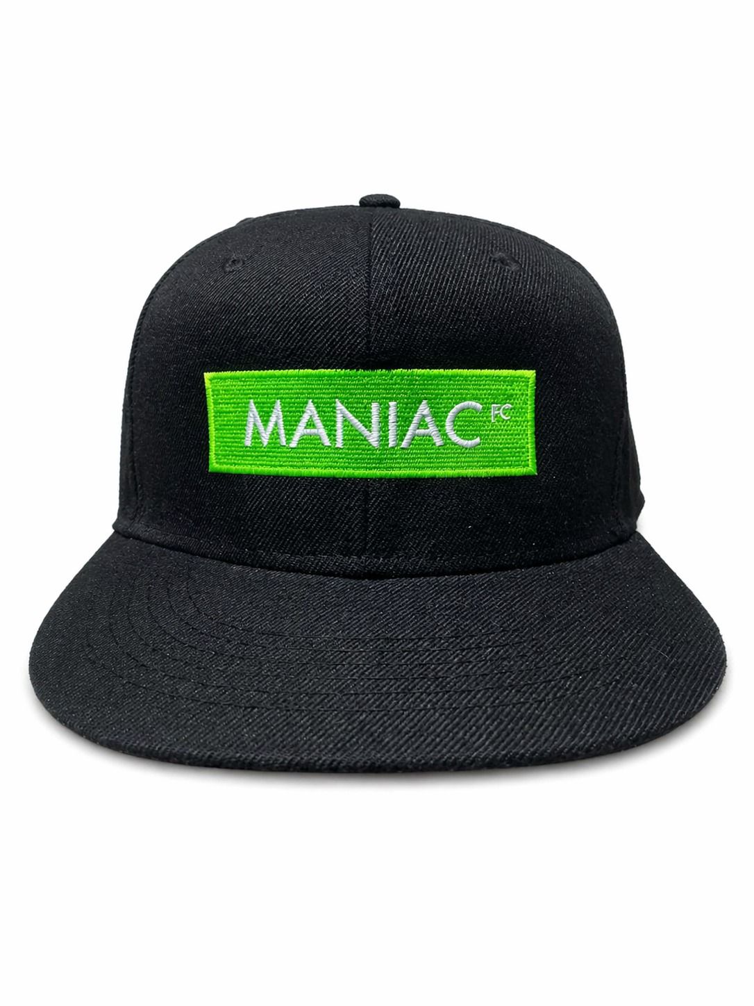 6 Panel Snap Back Hat Maniac Green Cap