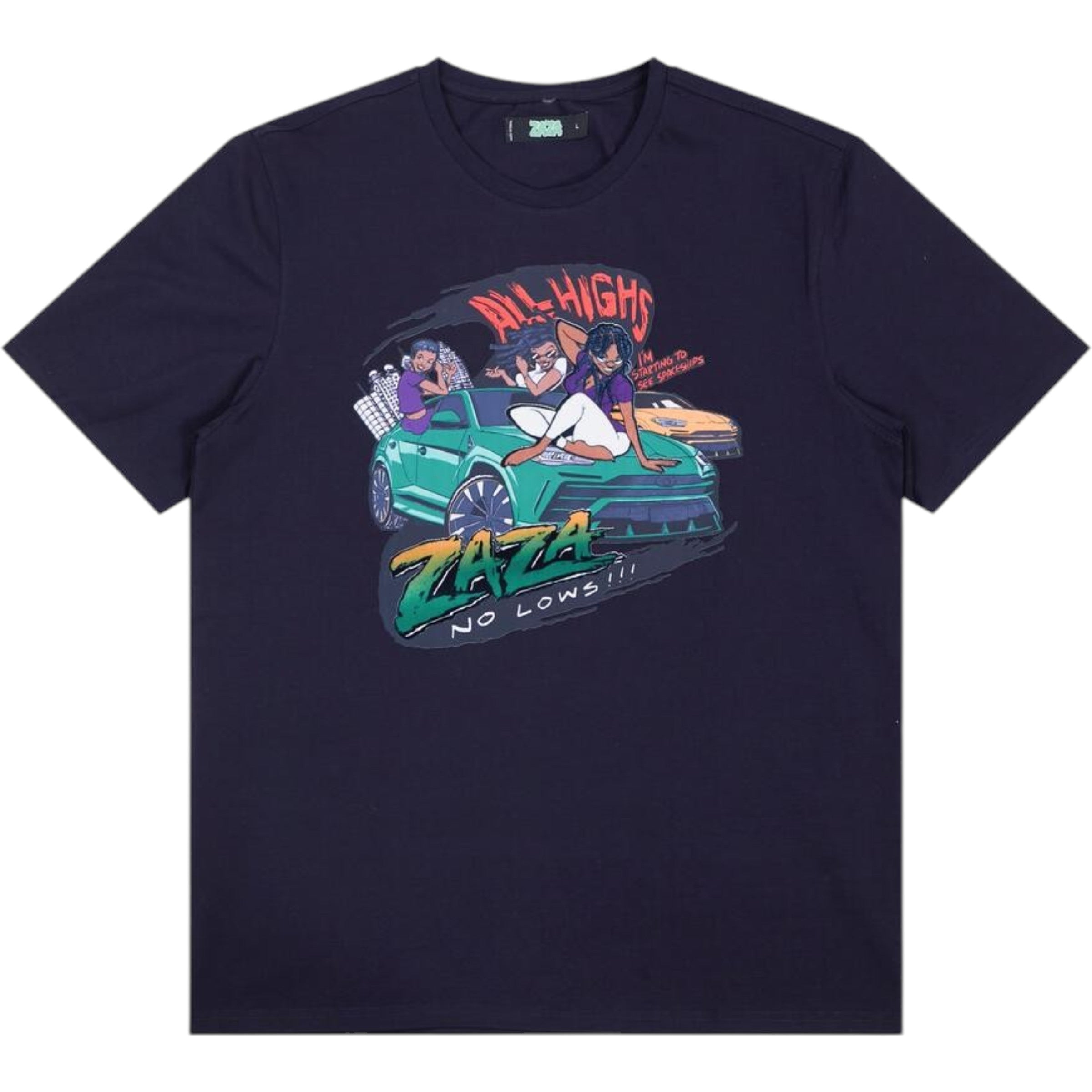 Zaza 404 Day Tee In Navy