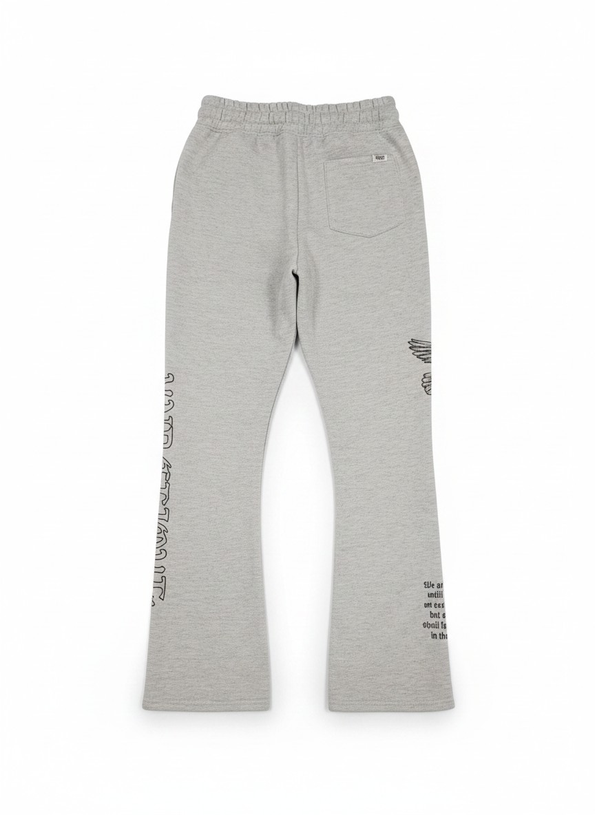 Men's Above All Stacked Joggers in Gray UF5204